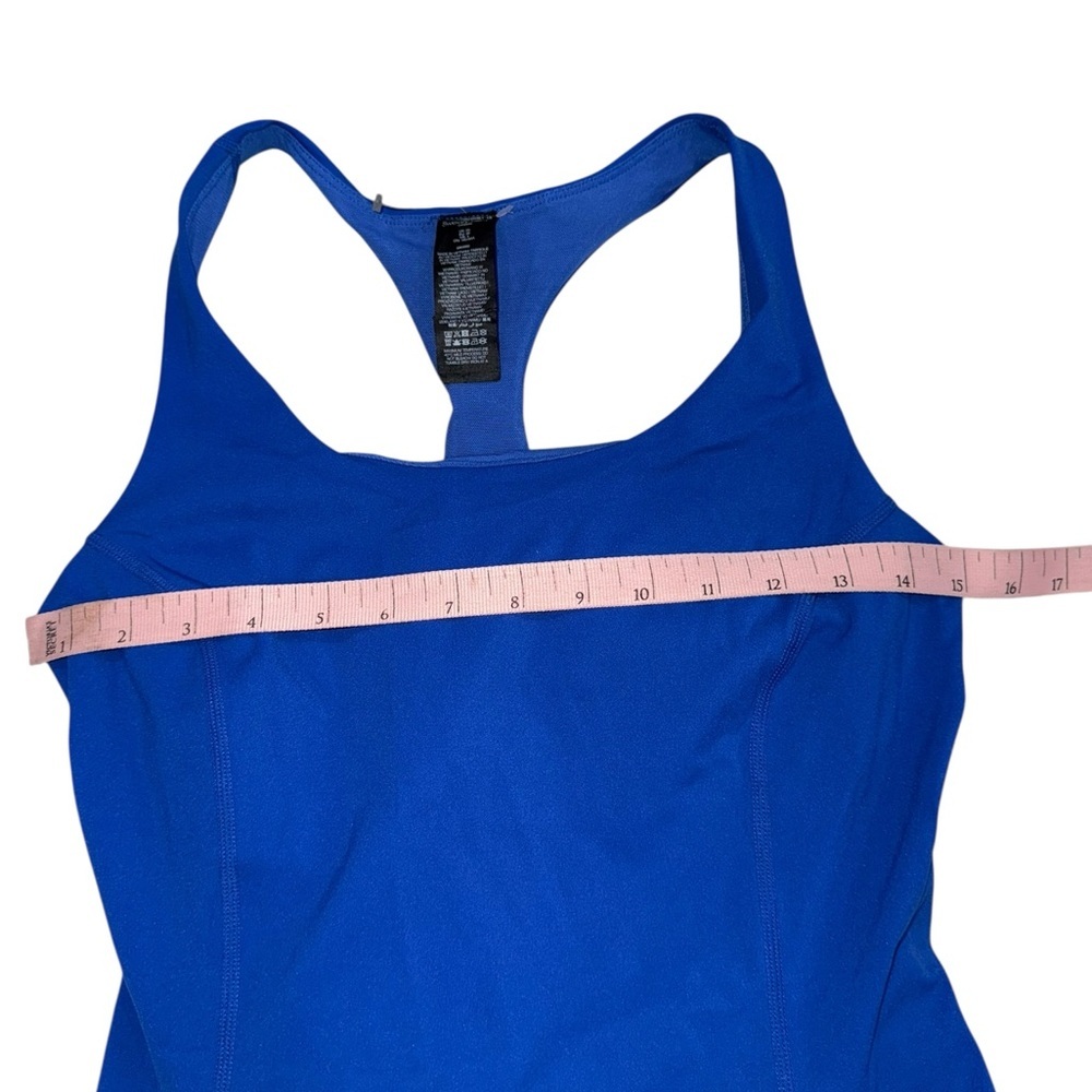 Sweaty Beatty Lightning Blue Racerback Athletic Power Workout Dress Size 4 - Picture 4 of 7